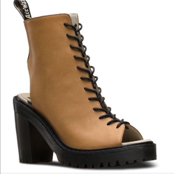 Dr. Martens Open heel Lace Up Boots - Picture 4 of 8